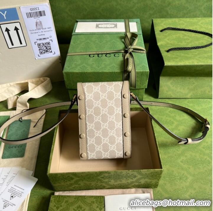 Buy Classic Gucci Horsebit 1955 mini bag 625615 Beige