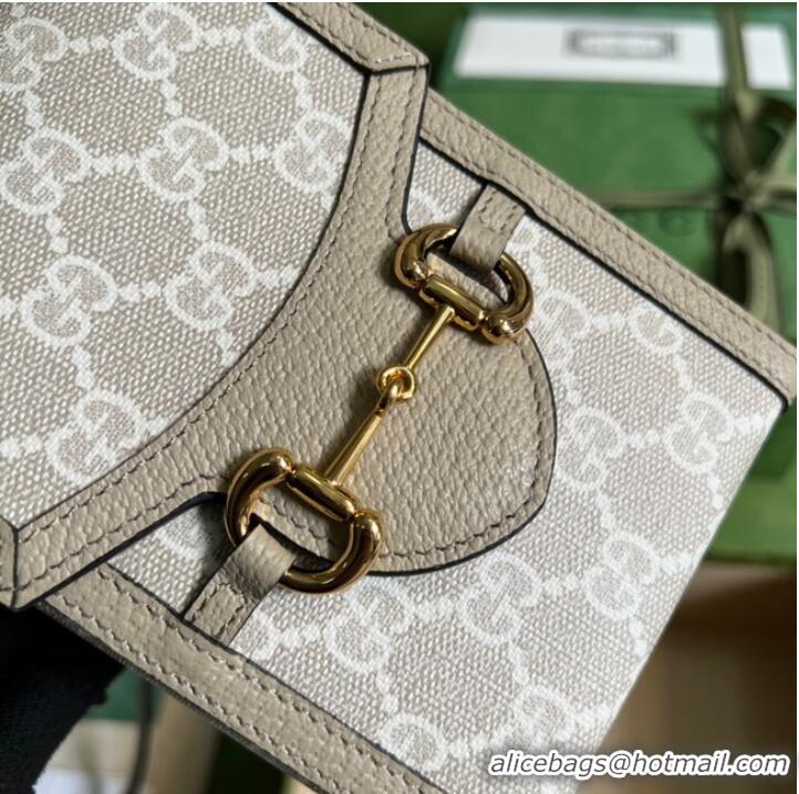 Buy Classic Gucci Horsebit 1955 mini bag 625615 Beige