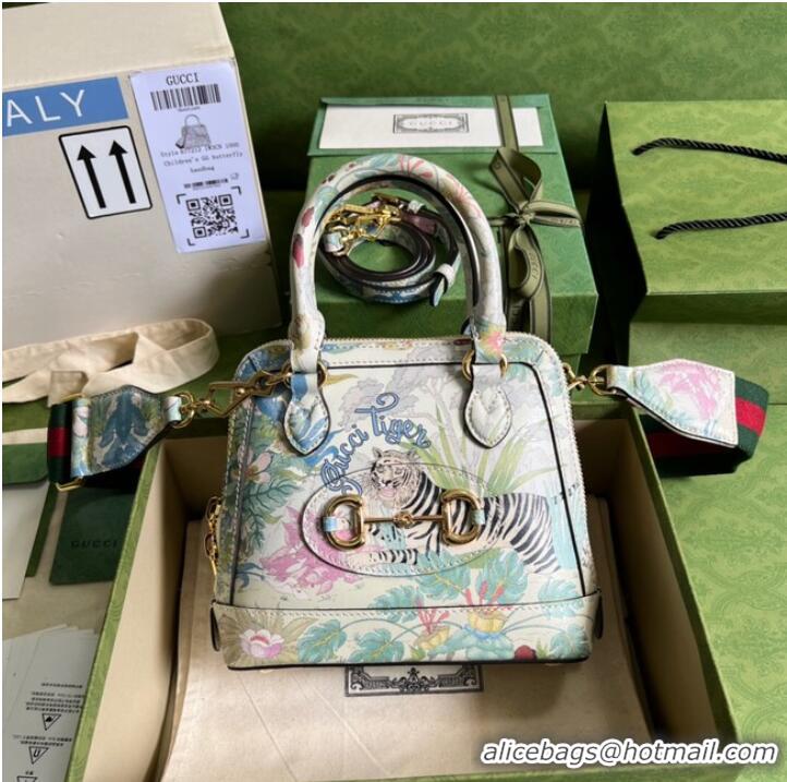 Unique Style Gucci Ophidia small top handle bag with Web 677212 tiger