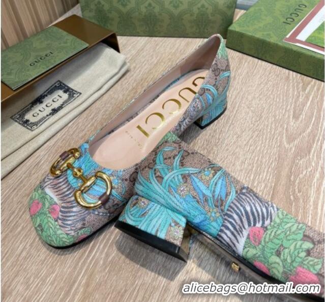 Purchase Gucci Tiger GG Canvas Ballet Flat 041335