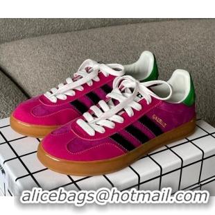 Good Quality Gucci x Adidas Gazelle Suede Sneakers Pink 0422106