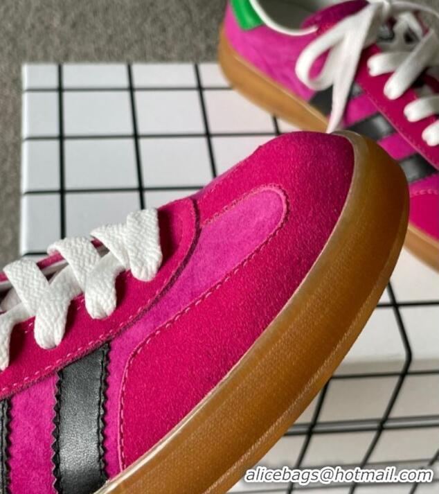 Good Quality Gucci x Adidas Gazelle Suede Sneakers Pink 0422106