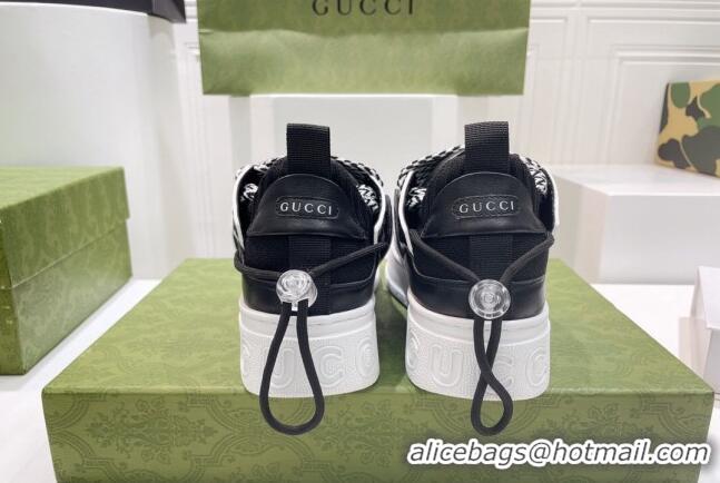 Purchase Gucci Calfskin Sneakers Black 0422118