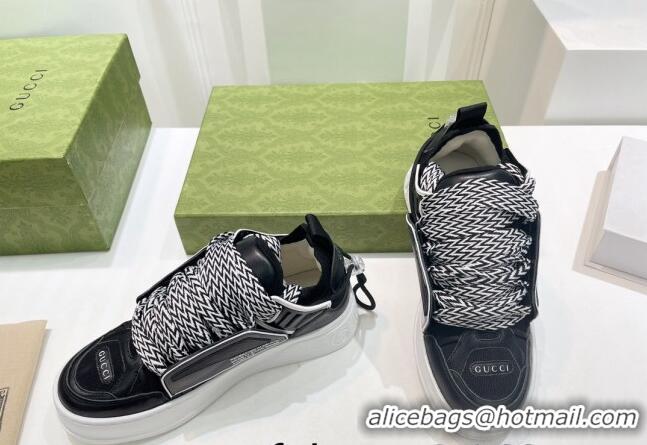 Purchase Gucci Calfskin Sneakers Black 0422118