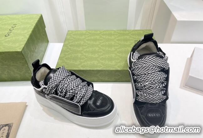 Purchase Gucci Calfskin Sneakers Black 0422118