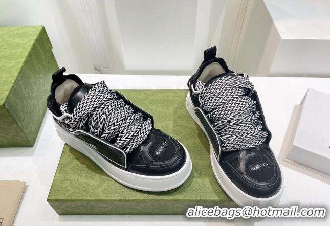 Purchase Gucci Calfskin Sneakers Black 0422118