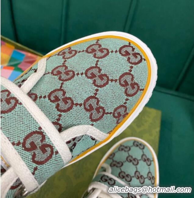 Grade Quality Gucci Tennis 1977 GG Canvas Sneakers Green 050722