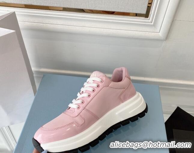 Top Grade Prada Calfskin Sneakers Pink 0425134