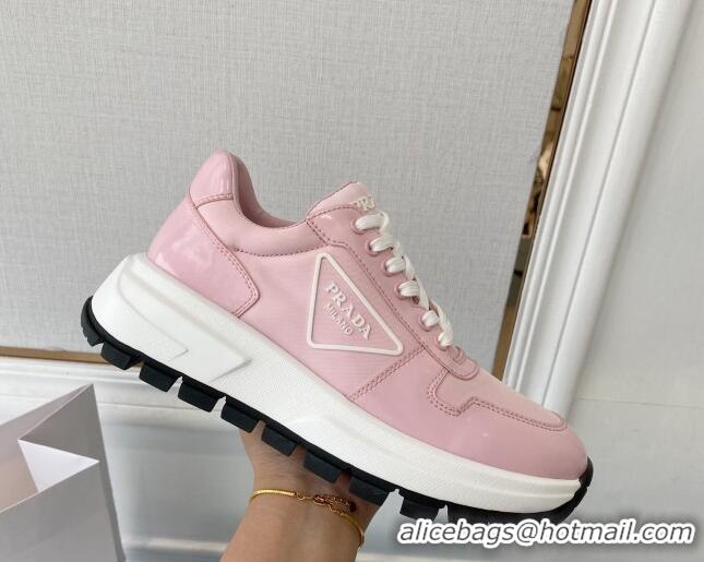 Top Grade Prada Calfskin Sneakers Pink 0425134