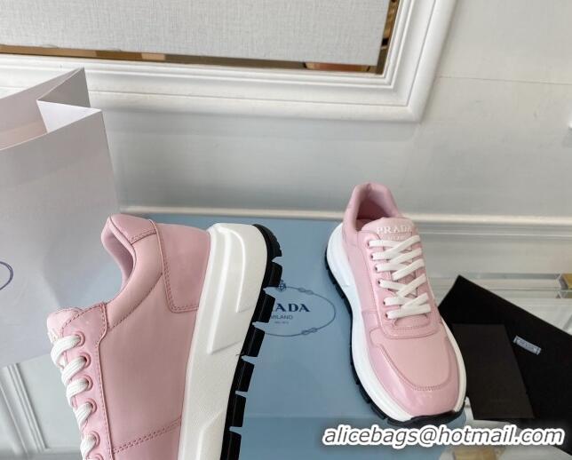 Top Grade Prada Calfskin Sneakers Pink 0425134