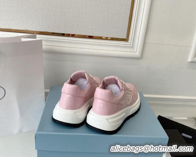 Top Grade Prada Calfskin Sneakers Pink 0425134