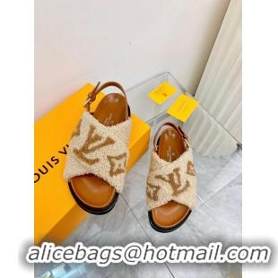 New Discount Louis Vuitton Paseo Flat Comfort Mule 1AA1W2