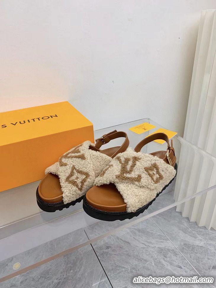 New Discount Louis Vuitton Paseo Flat Comfort Mule 1AA1W2