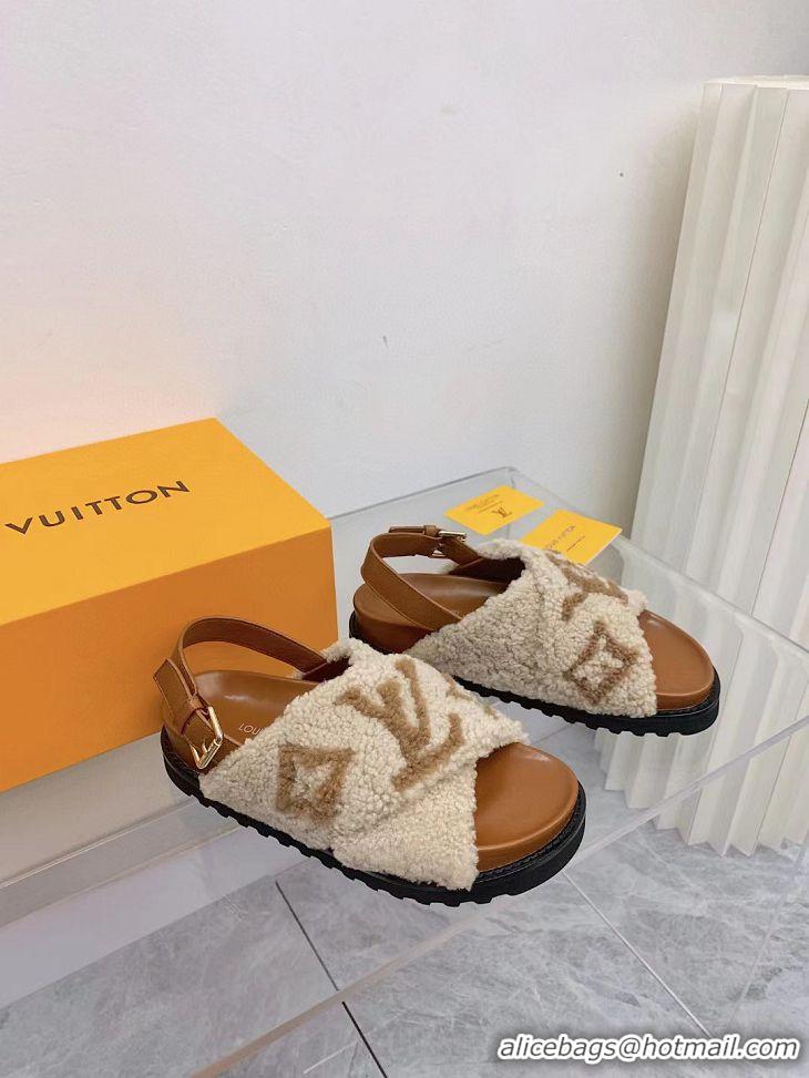 New Discount Louis Vuitton Paseo Flat Comfort Mule 1AA1W2