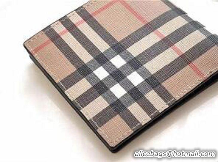 Cheap Grade Burberry 8 Card Slots Billfold Wallet BU8795