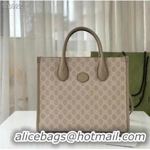 Famous Brand Gucci GG small tote bag 659983 Beige