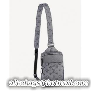 Well Crafted Louis Vuitton OUTDOOR SLINGBAG M30833 Gunmetal Gray