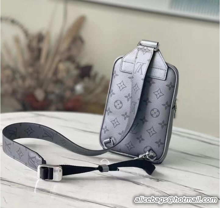 Well Crafted Louis Vuitton OUTDOOR SLINGBAG M30833 Gunmetal Gray