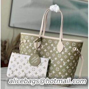 Low Cost Louis Vuitton NEVERFULL MM M46103 Khaki Green