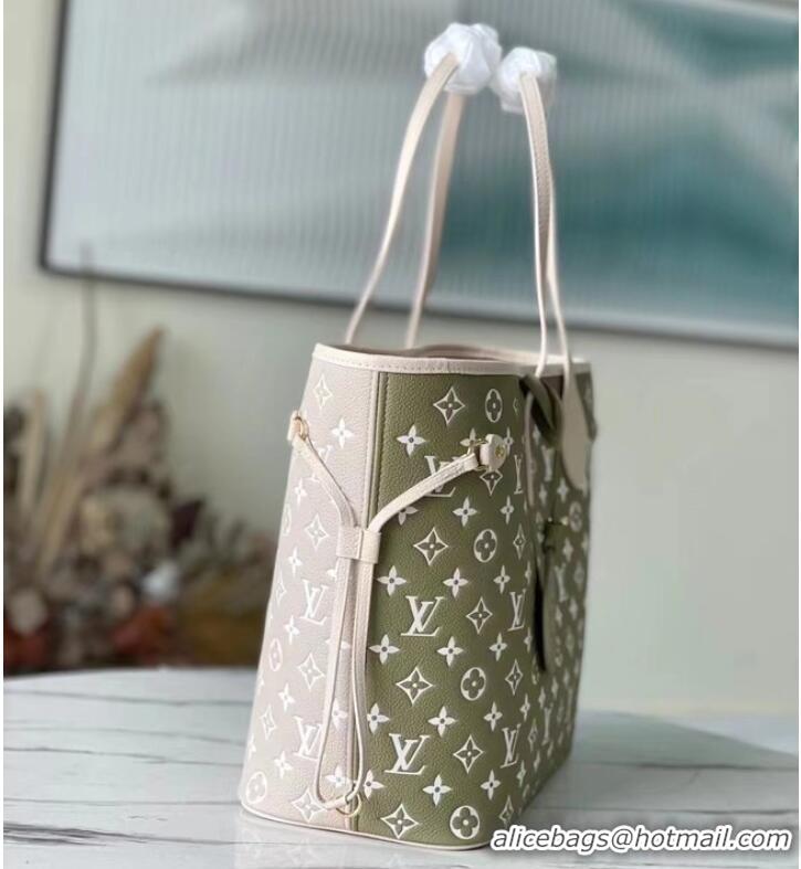 Low Cost Louis Vuitton NEVERFULL MM M46103 Khaki Green