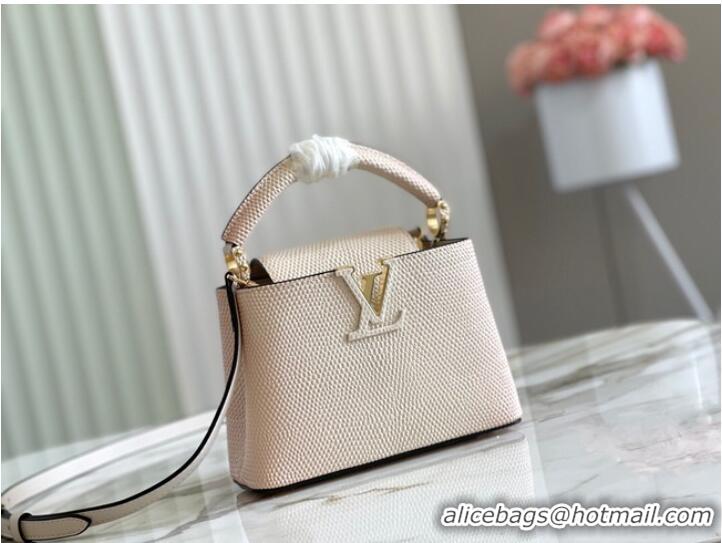 Buy Inexpensive Louis Vuitton CAPUCINES MINI M59268 Beige