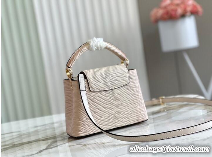 Buy Inexpensive Louis Vuitton CAPUCINES MINI M59268 Beige