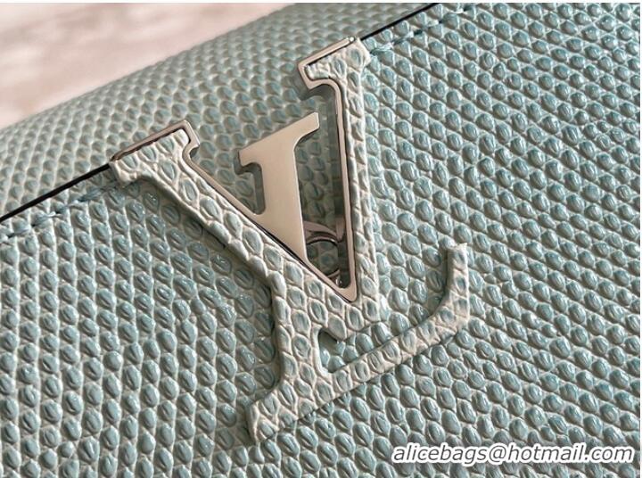 Buy Discount Louis Vuitton CAPUCINES MINI M59268 sky blue