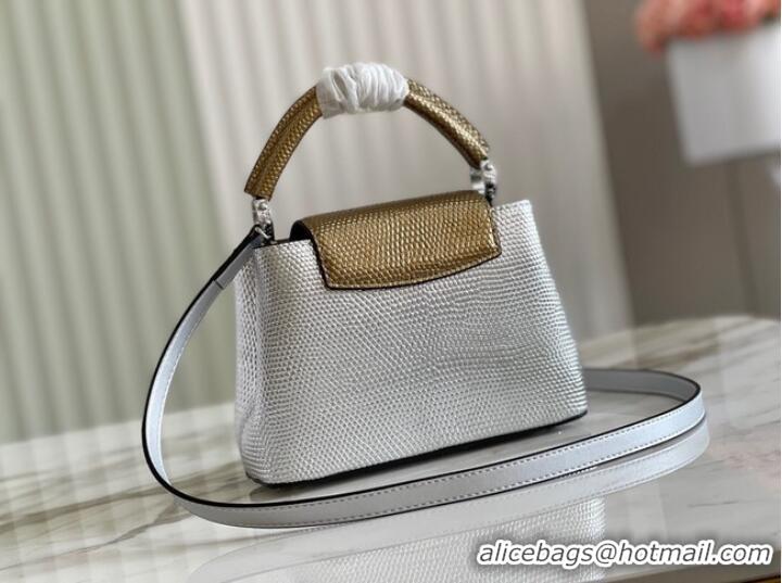 Shop Promotional Louis Vuitton CAPUCINES MINI M59268 silver