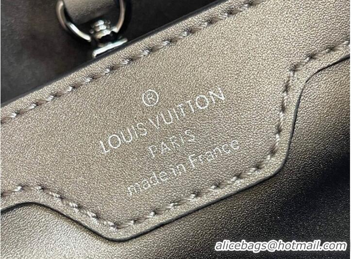 Top Grade Louis Vuitton CAPUCINES BB M59266 silver