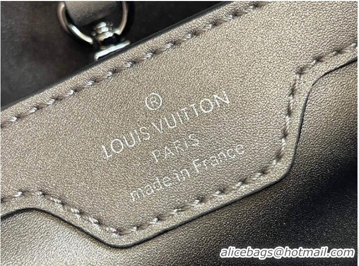 Top Grade Louis Vuitton CAPUCINES BB M59266 silver