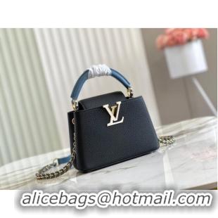 Shop Discount Louis Vuitton CAPUCINES MINI M59652 Black