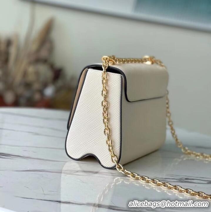 Well Crafted Louis Vuitton TWIST MM M59686 Cream