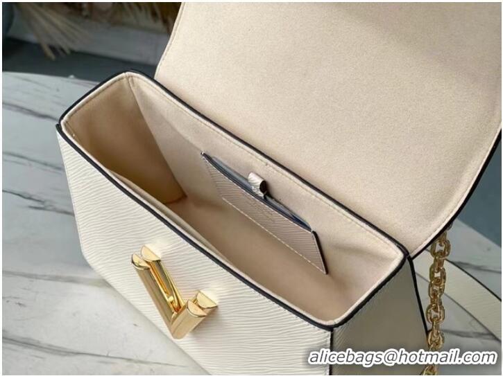 Well Crafted Louis Vuitton TWIST MM M59686 Cream