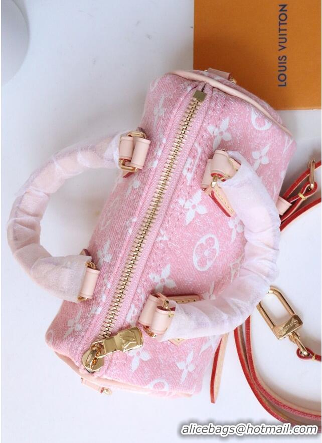 Top Quality Louis Vuitton NANO SPEEDY M81213 pink