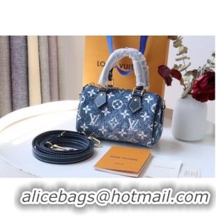 AAAAA Discount Louis Vuitton NANO SPEEDY M81213 blue