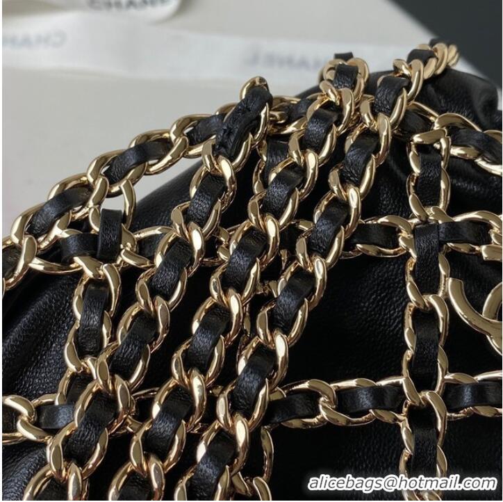 Wholesale Chanel Lambskin Shoulder Bag AP2685 black