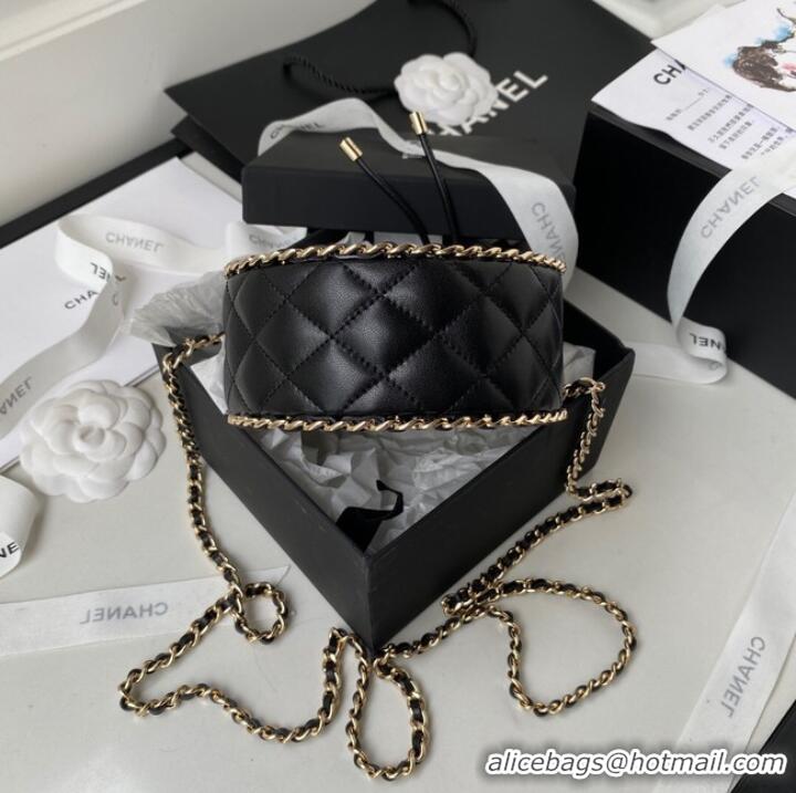 Wholesale Chanel Lambskin Shoulder Bag AP2685 black