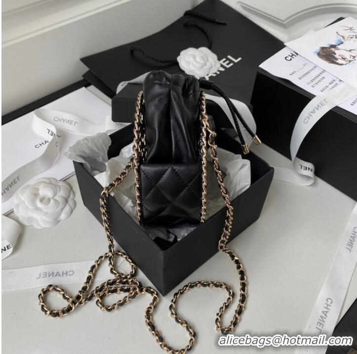 Wholesale Chanel Lambskin Shoulder Bag AP2685 black