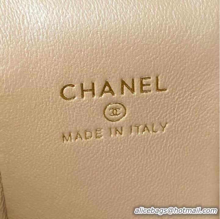 Famous Brand Chanel lambskin top handle bag AP2730 black