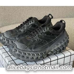 Purchase Balenciaga Defender Trainers Sneakers in Black Mesh 042696