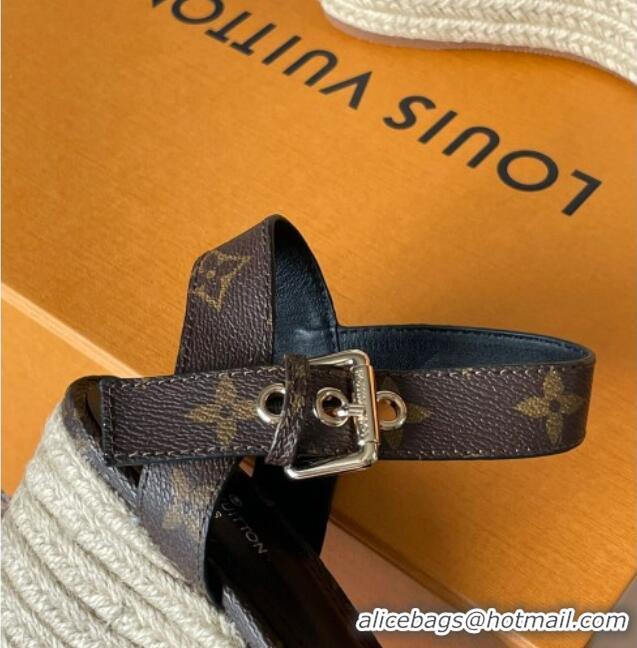 Trendy Design Louis Vuitton Starboard Wedge Sandal with 10cm Heel Monogram 0518057