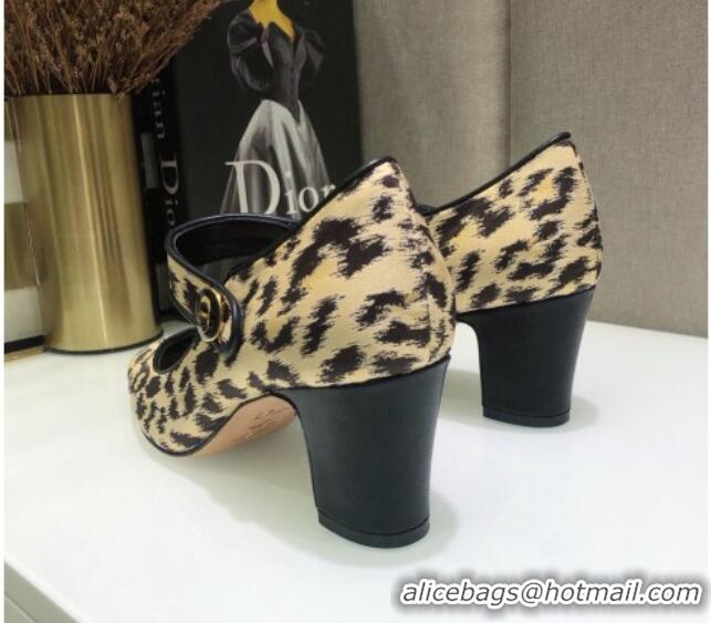 Grade Quality Dior D-Doll Mizza Mary Janes Pumps 7cm Beige 050569