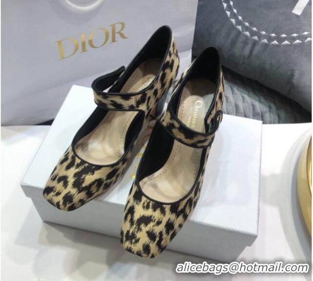 Grade Quality Dior D-Doll Mizza Mary Janes Pumps 7cm Beige 050569