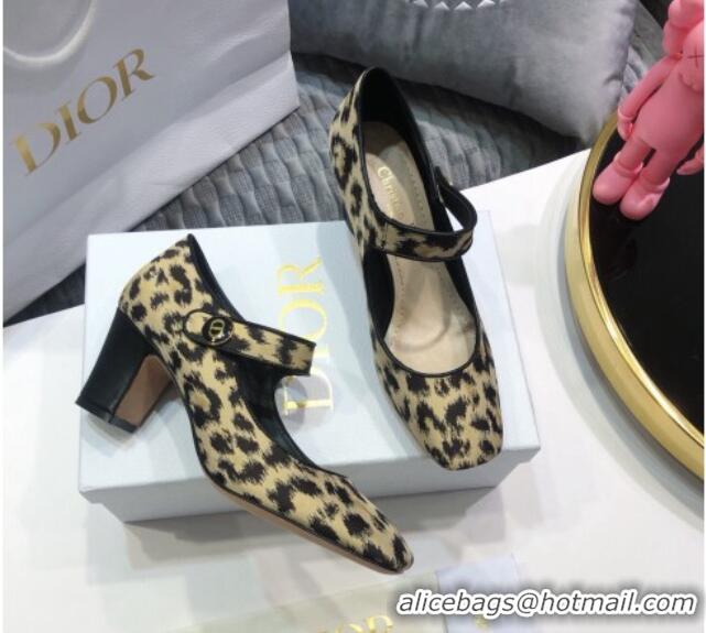 Grade Quality Dior D-Doll Mizza Mary Janes Pumps 7cm Beige 050569