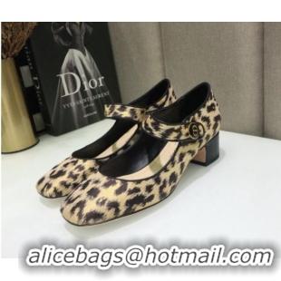 Pretty Style Dior D-Doll Mizza Mary Janes Pumps 3cm Beige 050570