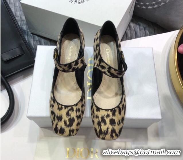 Pretty Style Dior D-Doll Mizza Mary Janes Pumps 3cm Beige 050570