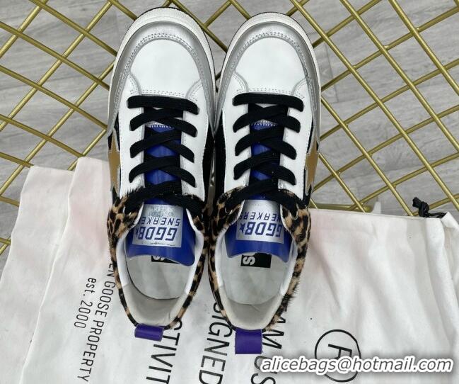 Good Quality Golden Goose GGDB Leopard Print Yeah Sneakers Brown 052104