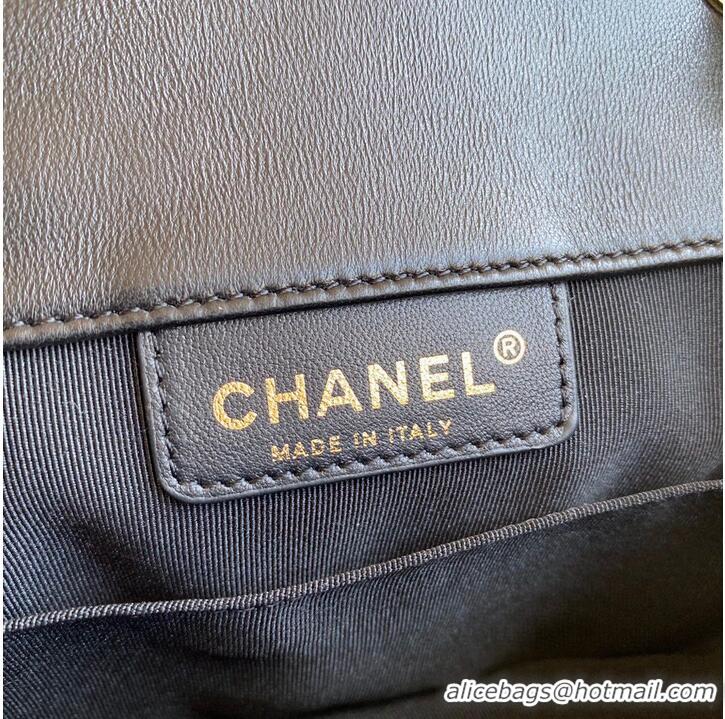 Low Price Chanel small flap Lingge bubble bag Calfskin & Gold-Tone Metal AS2232 black