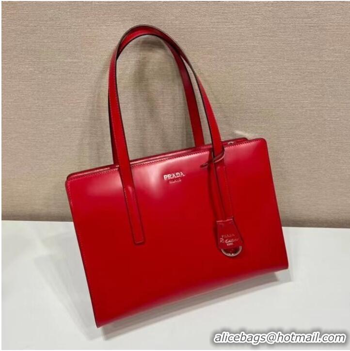 Top Quality Prada Re-Edition 1995 brushed-leather medium handbag 1BA350 red