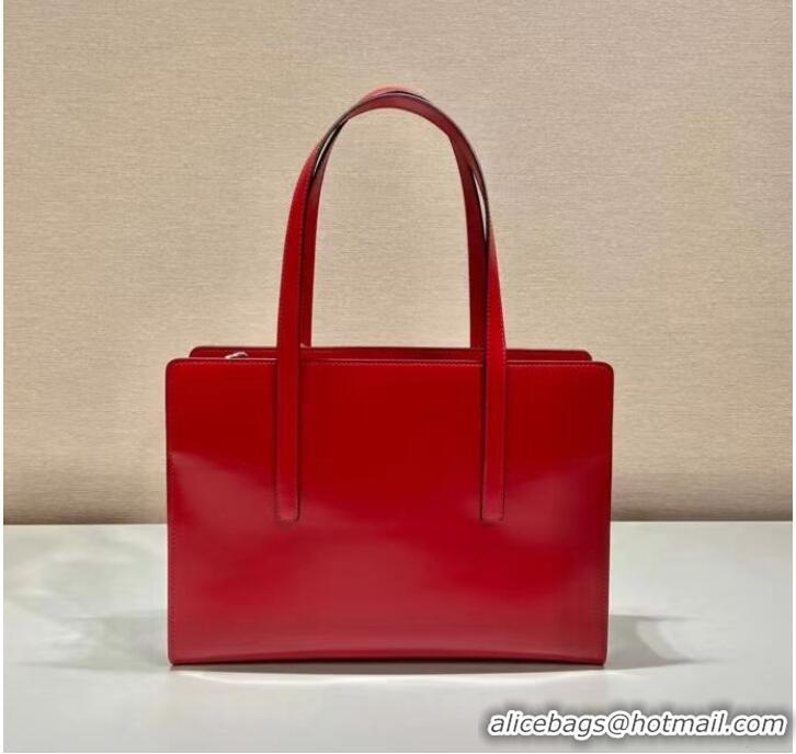 Top Quality Prada Re-Edition 1995 brushed-leather medium handbag 1BA350 red